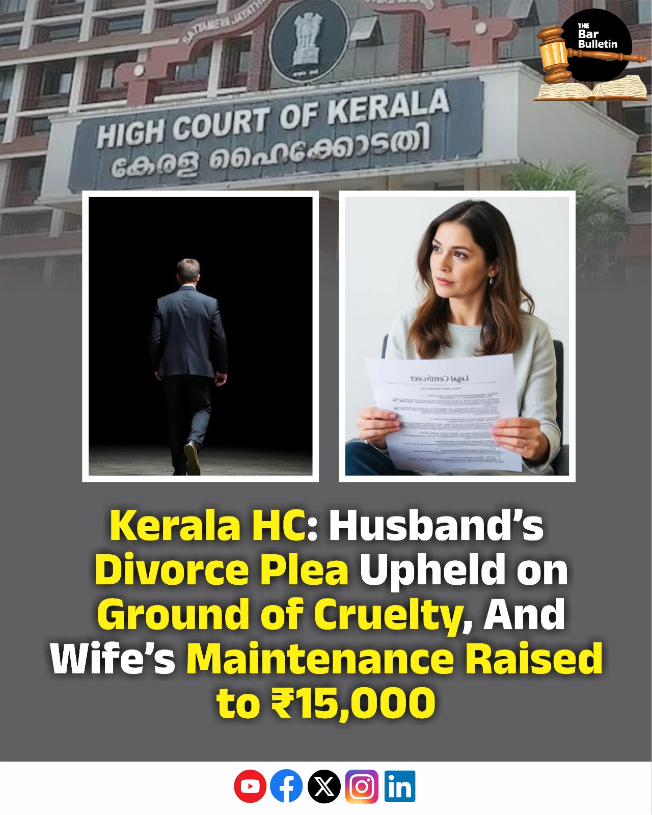 divorce maintenance Kerala