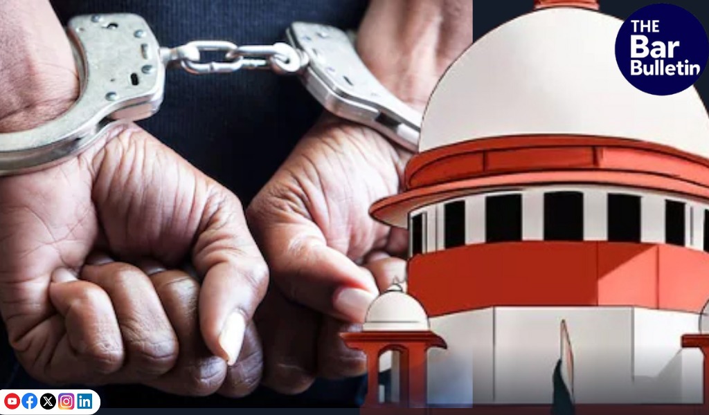 No arrest till cognizance