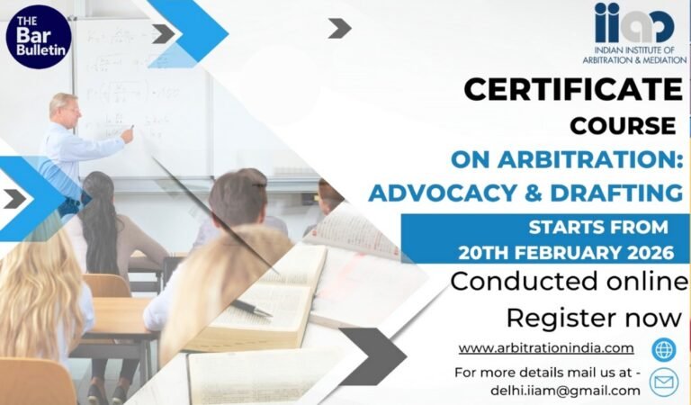 IIAM Launches Certificate Course on Arbitration Advocacy & Drafting (CAAD)