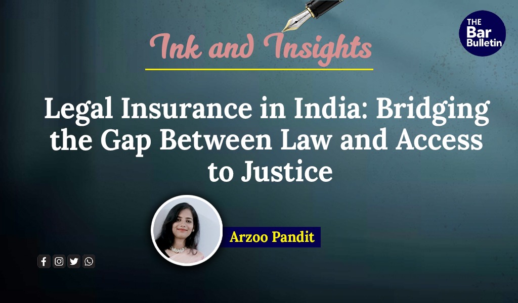 Legal insurance and access to justice