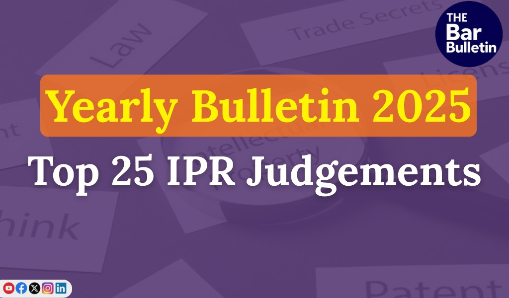 Top IPR judgments 2025