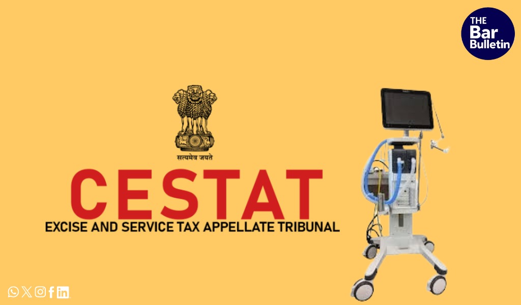 CESTAT exemption beyond ventilators