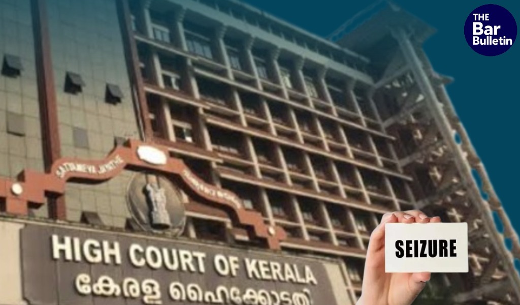 Confiscation illegal without valid detention