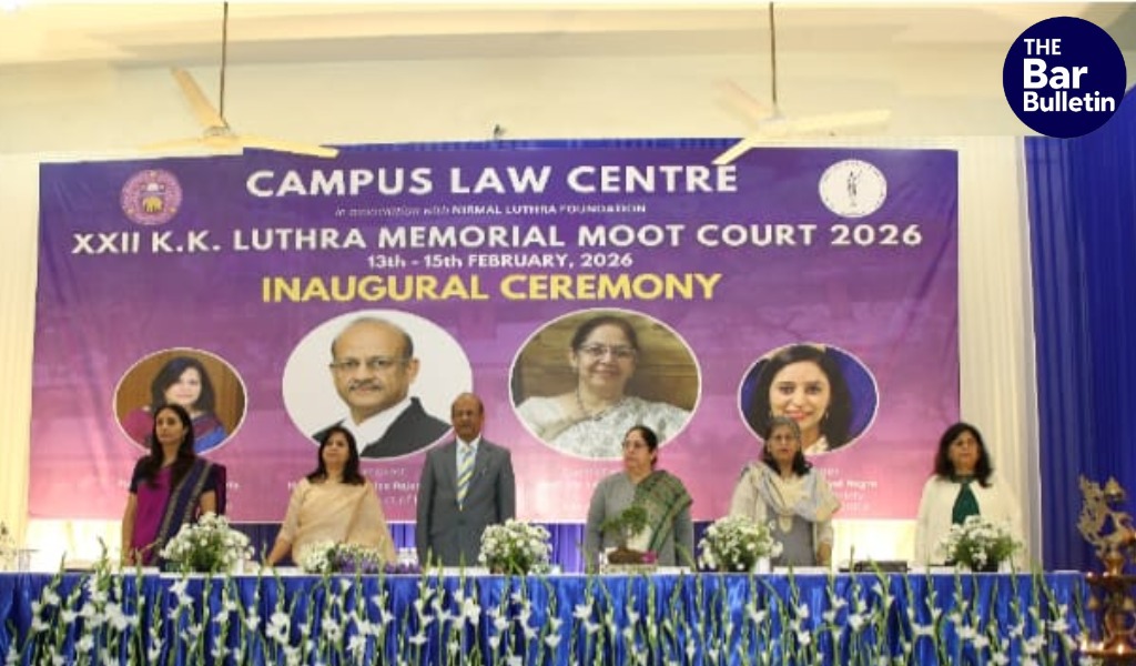 K.K. Luthra Moot Justice Bindal