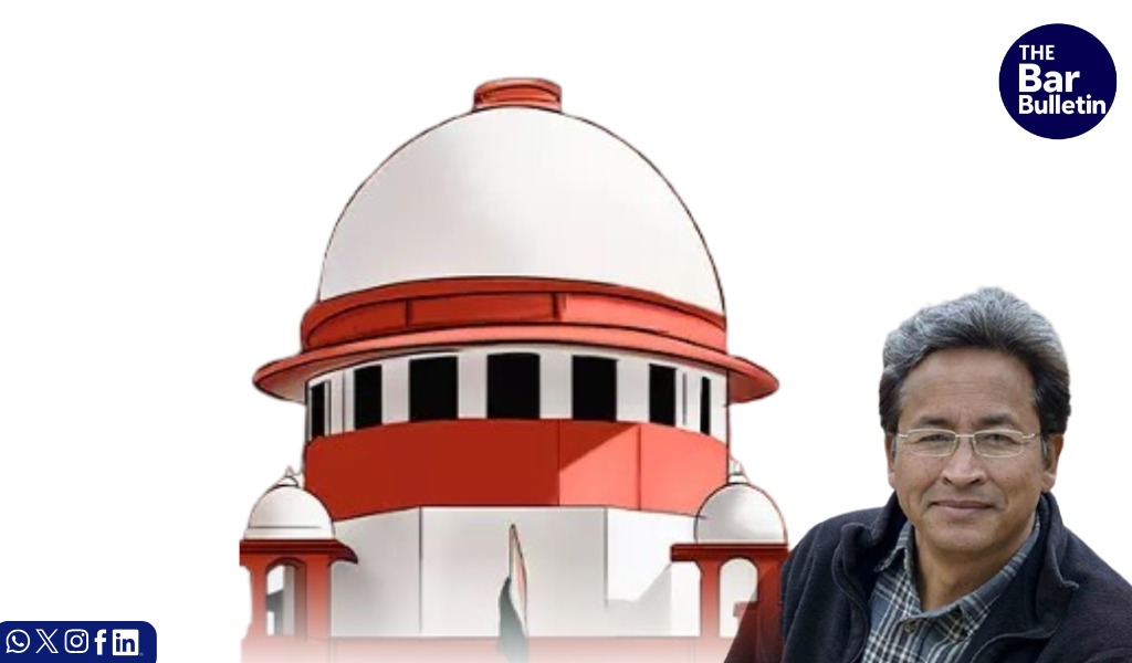 Sonam Wangchuk NSA detention case