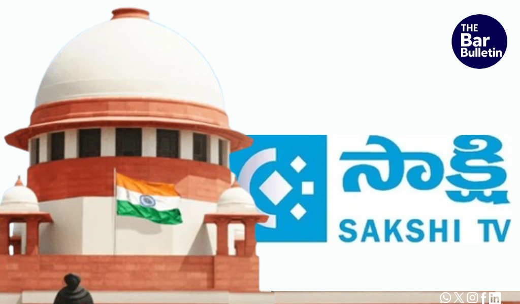 Supreme Court declines Sakshi TV plea