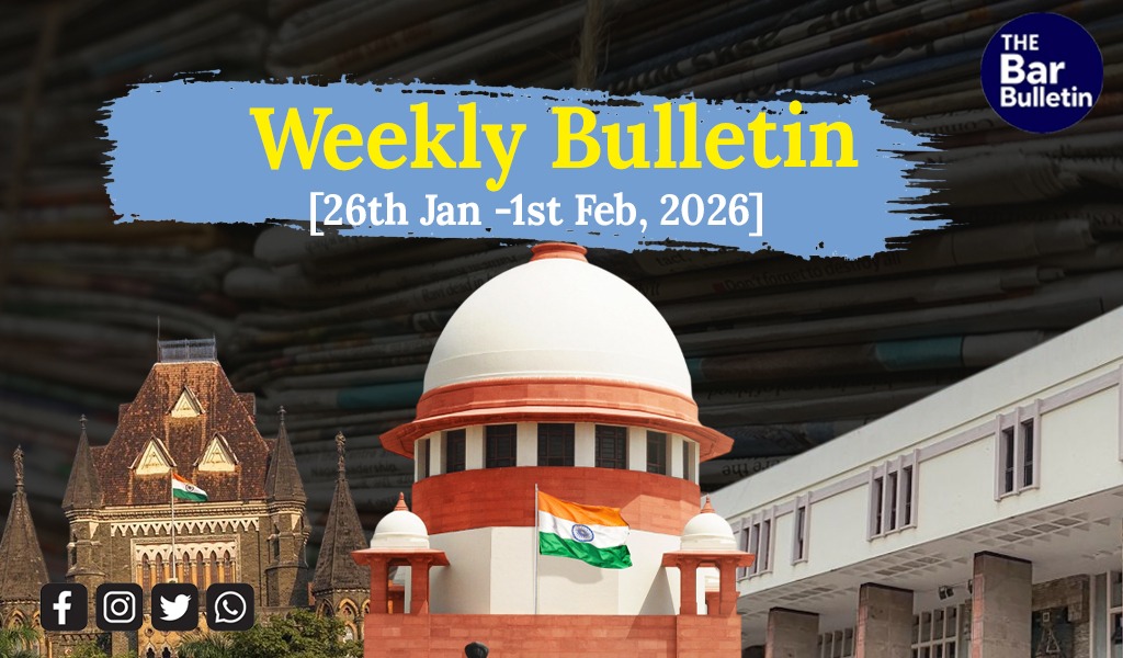 Weekly Bulletin [26th Jan -1st Feb, 2026]
