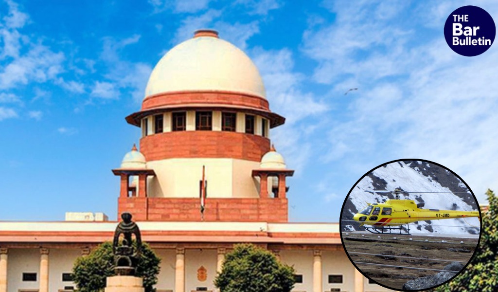 helipad requisition for yatra