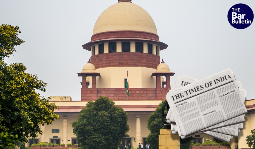 Supreme Court PIL dismissal newspaper