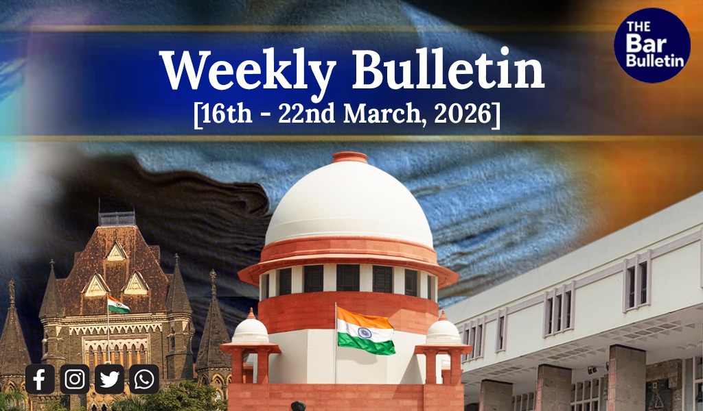 Weekly Legal News Bulletin March