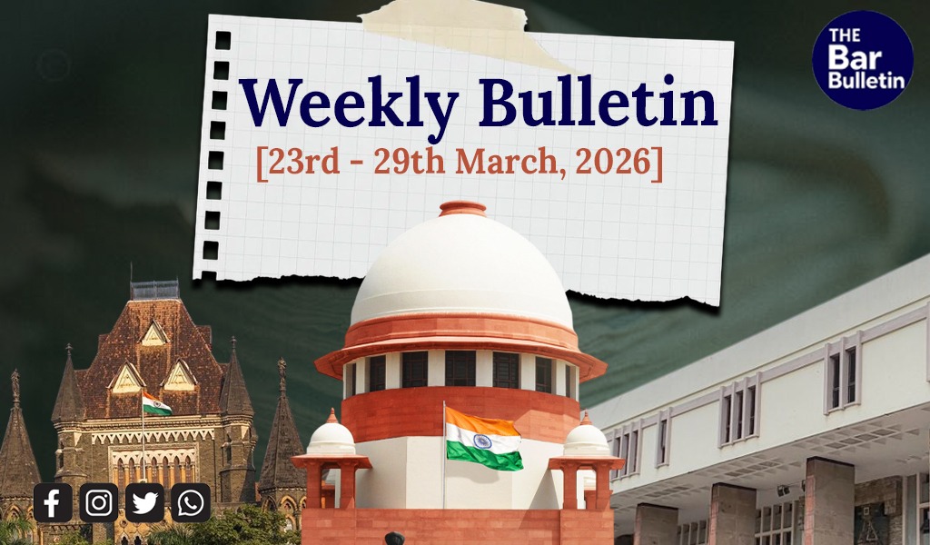 Weekly legal news bulletin March 2026