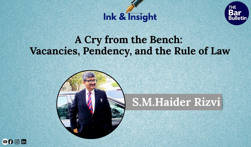 judicial vacancies and pendency in India