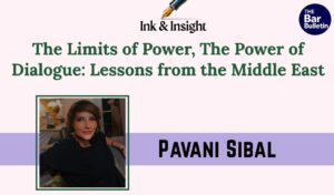 The Limits of Power, The Power of Dialogue: Lessons from the Middle East