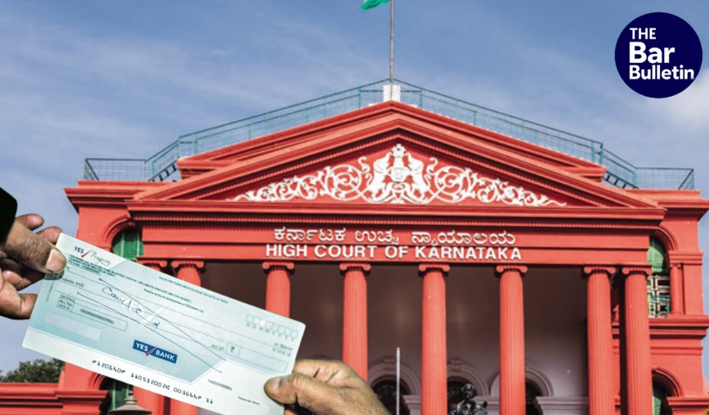 Karnataka HC cheque memo validity