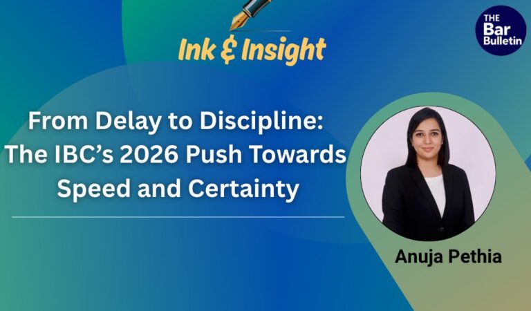 Key Amendments Insolvency Bankruptcy Code 2026