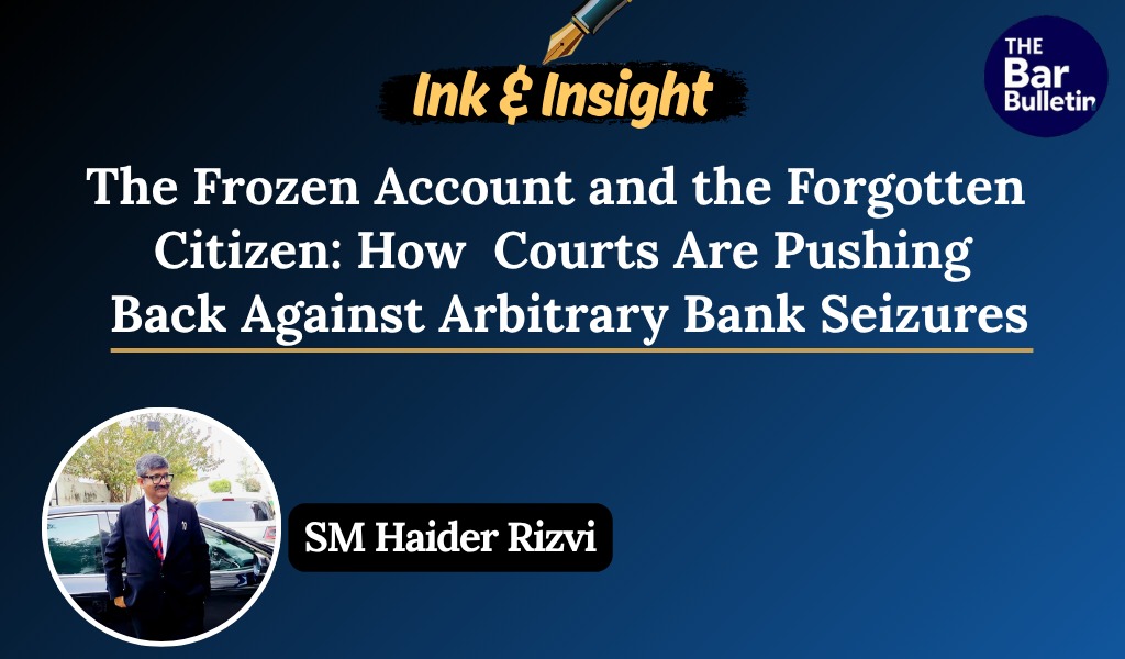 bank account freeze legal rights