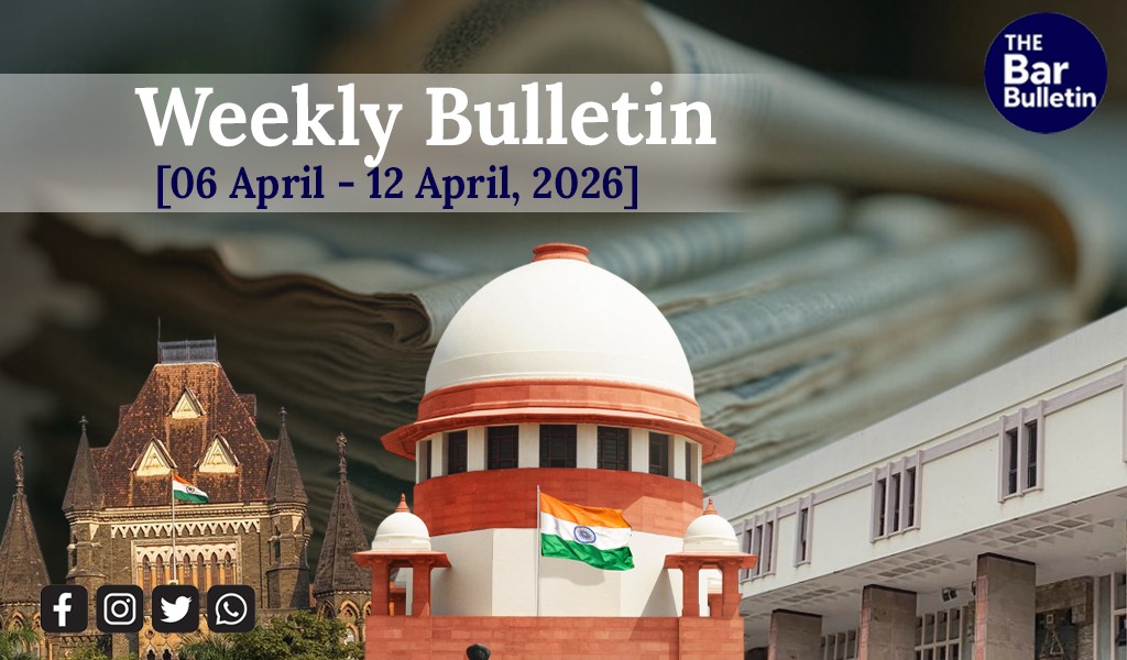 weekly legal news bulletin April