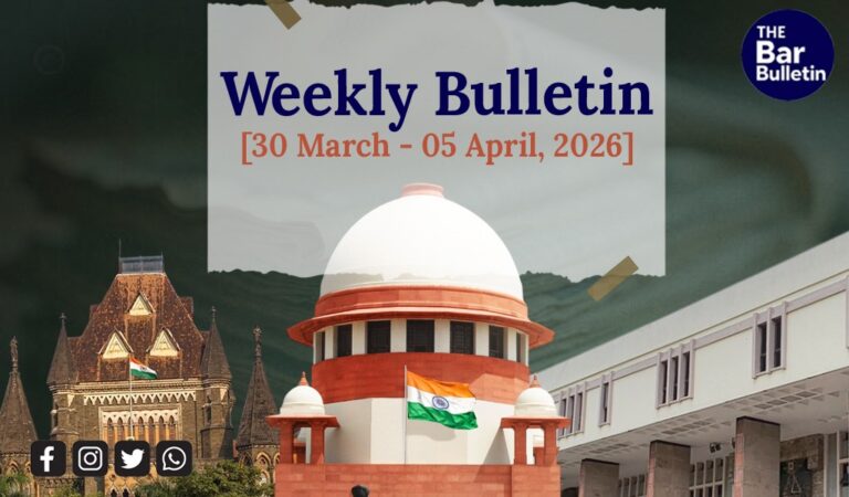 weekly news bulletin March April 2026