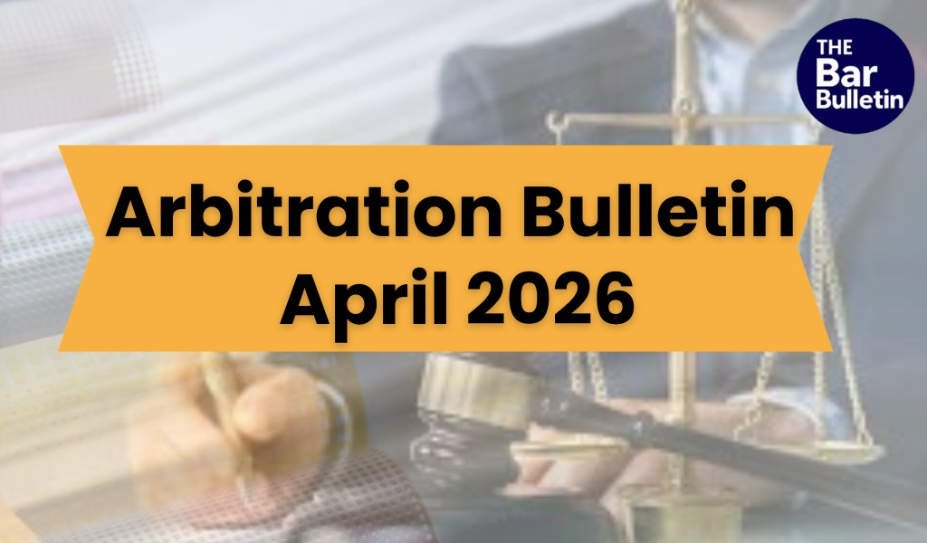 April 2026 arbitration case laws