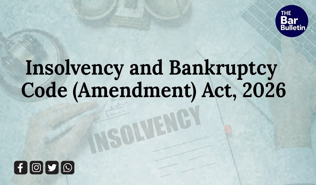 IBC amendment provisions notified