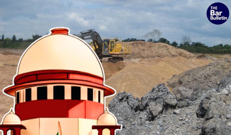 Illegal sand mining crackdown