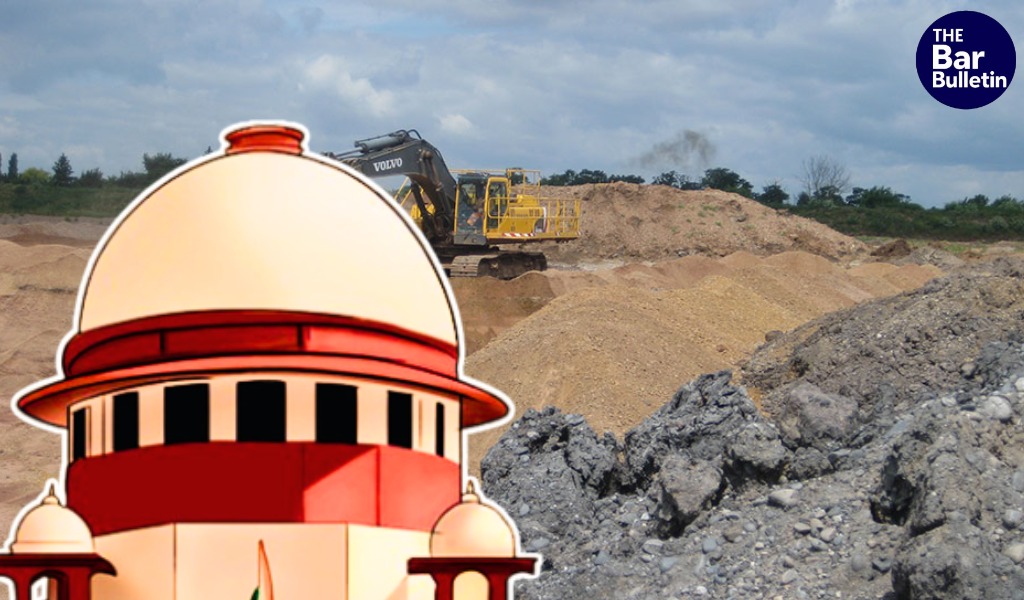 Illegal sand mining crackdown