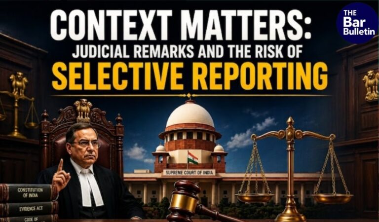 judicial remarks selective reporting