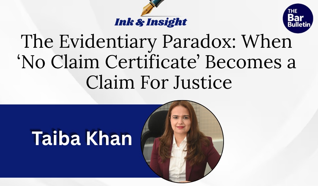 no claim certificate arbitration law