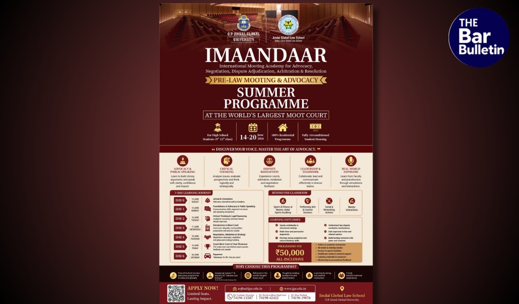 pre law summer programme India