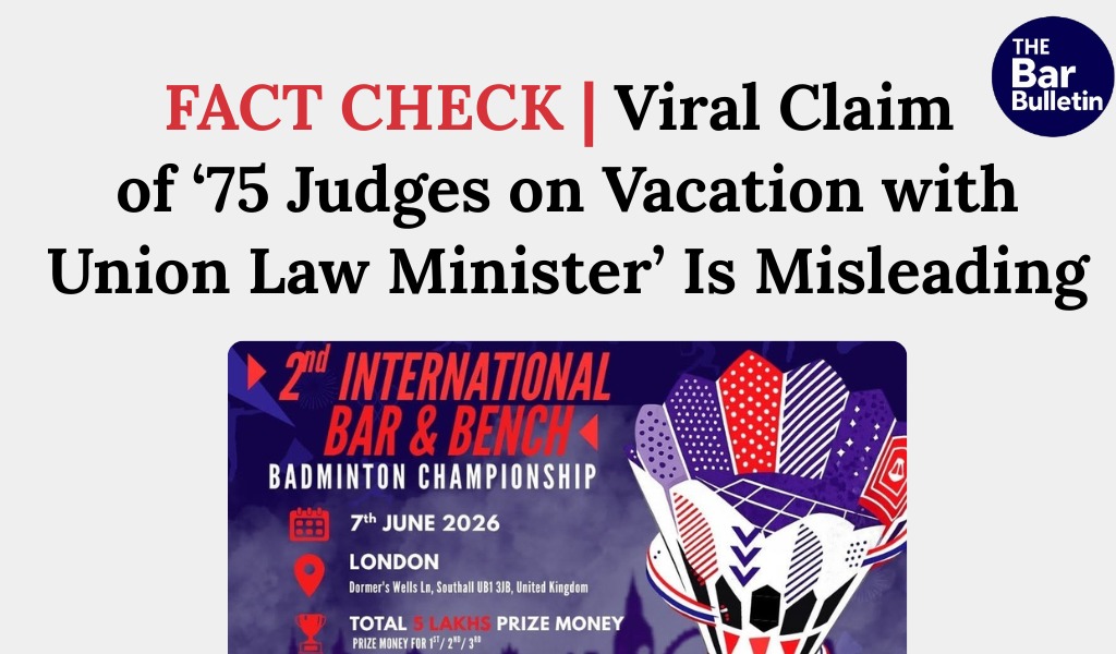 Judges Vacation Claim Fact Check