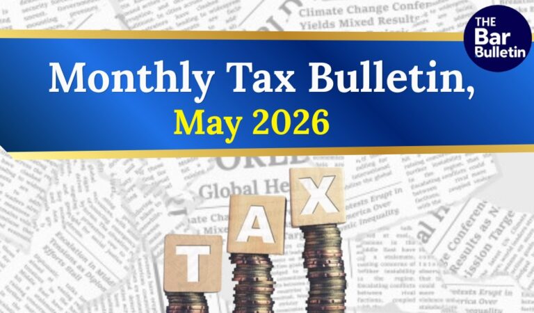 Monthly Tax Bulletin May 2026