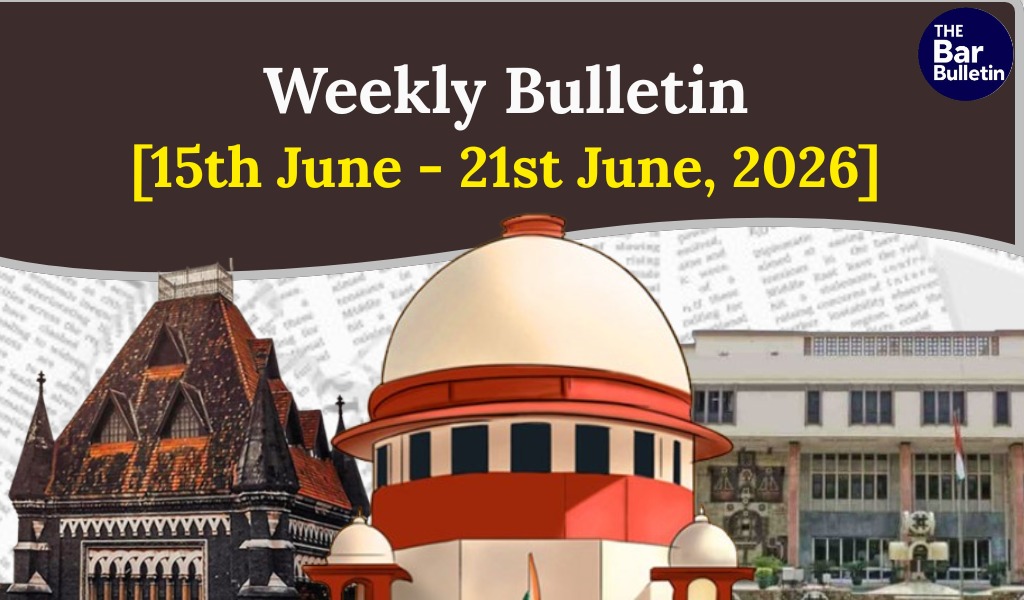 Weekly Legal Bulletin June 2026