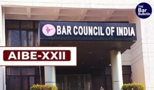 AIBE XXII schedule 2026
