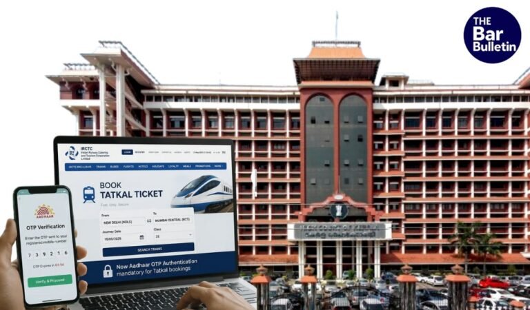 Aadhaar OTP Tatkal Booking