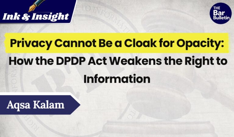 DPDP Act RTI Impact