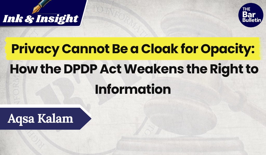 DPDP Act RTI Impact