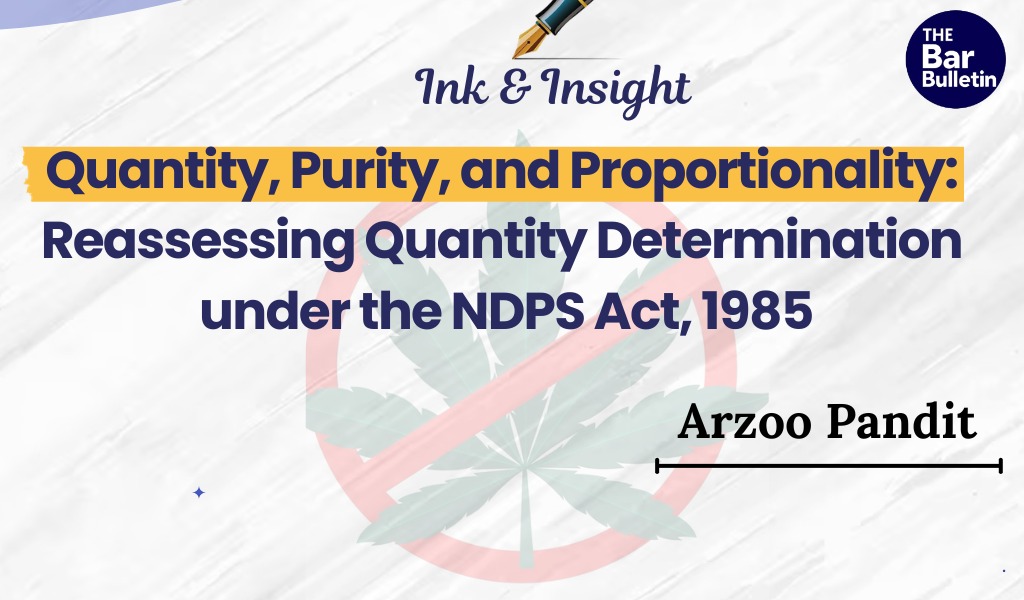 NDPS Quantity Determination Framework