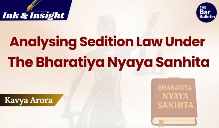 Sedition Law Under BNS