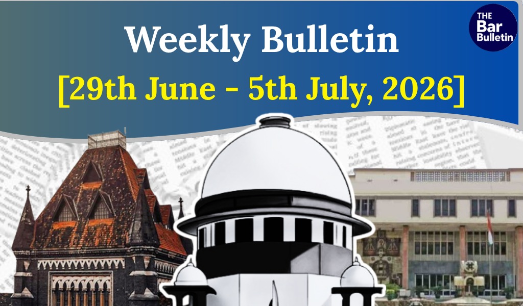 Weekly Legal Bulletin 2026