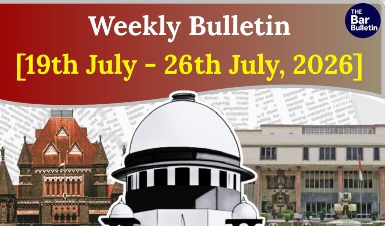 Weekly Legal Bulletin 2026