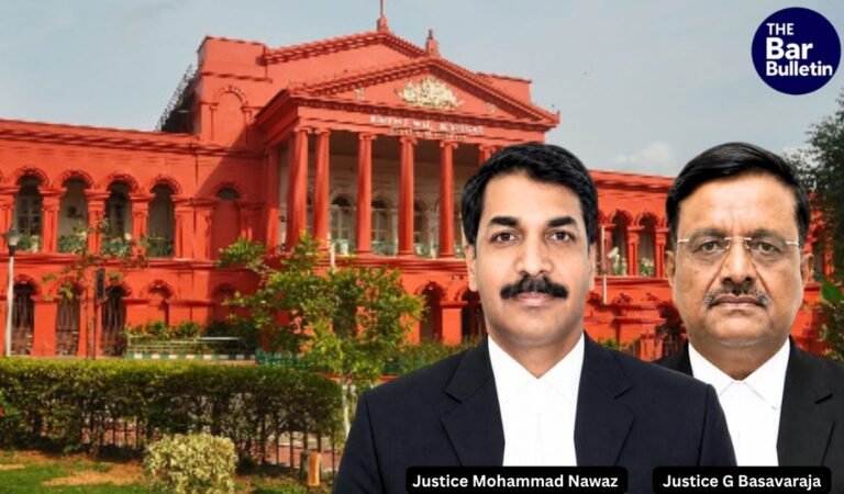Justice Mohammad Nawaz and Justice G Basavaraja