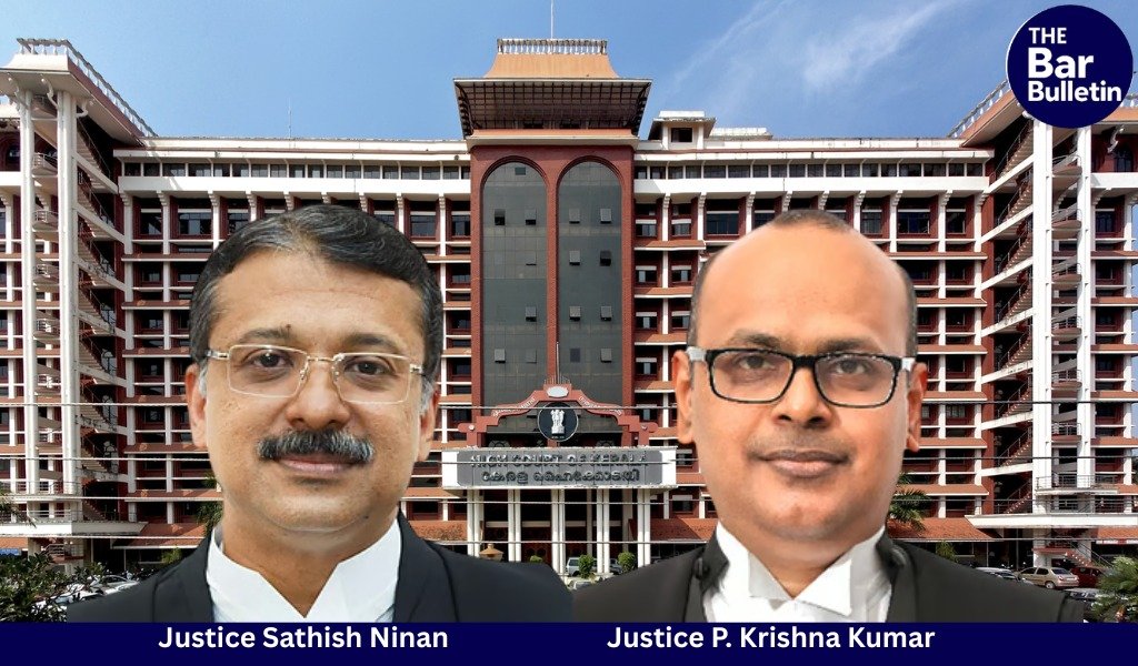 Justice Sathish Ninan and Justice P. Krishna Kumar