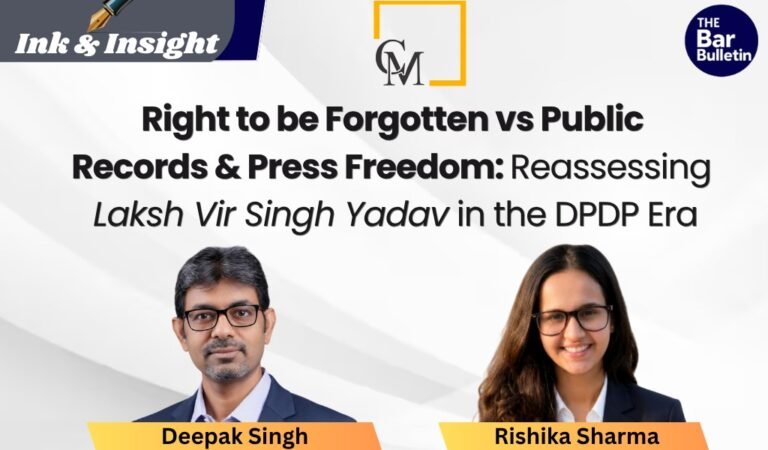 Right to Be Forgotten DPDP Era