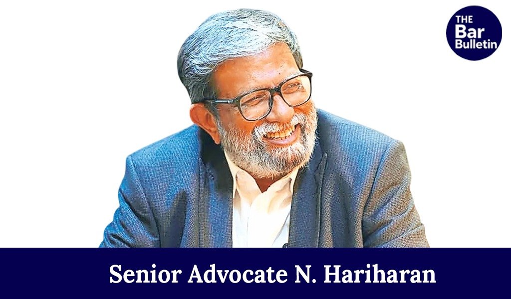 Senior Advocate N. Hariharan