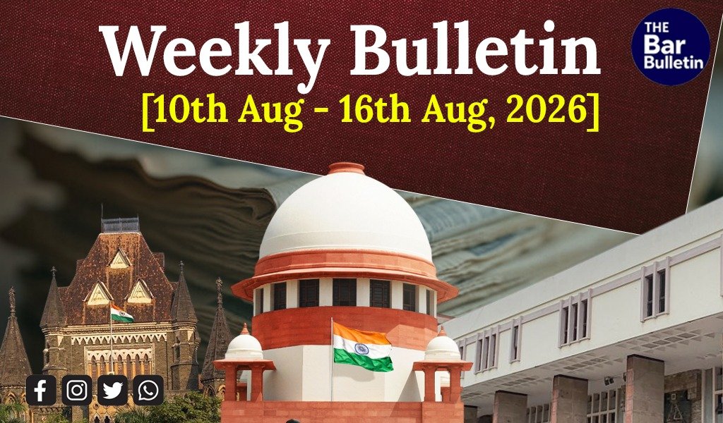 Weekly Legal News Bulletin