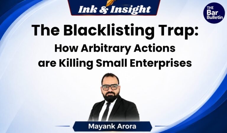 Blacklisting Contractors Due Process