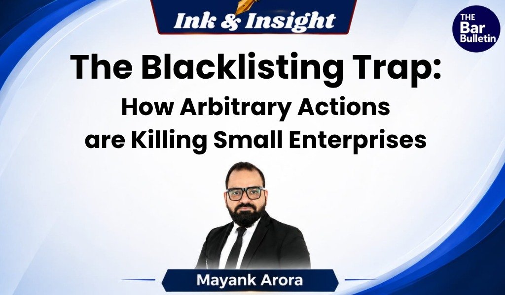 Blacklisting Contractors Due Process