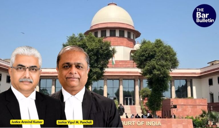 Justice Vipul M. Pancholi and Justice Aravind Kumar