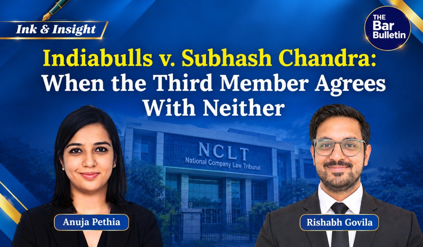 Third Member NCLT Reference