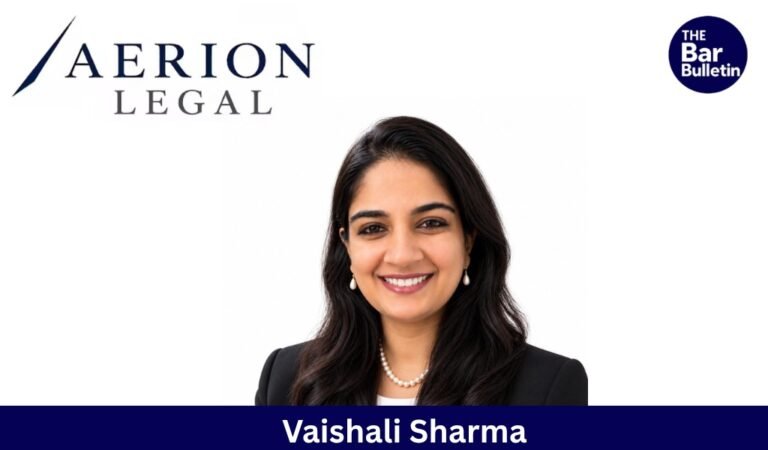 Vaishali Sharma AERION Legal Partner